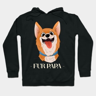 Fur Papa Funny Pet Owner Hoodie